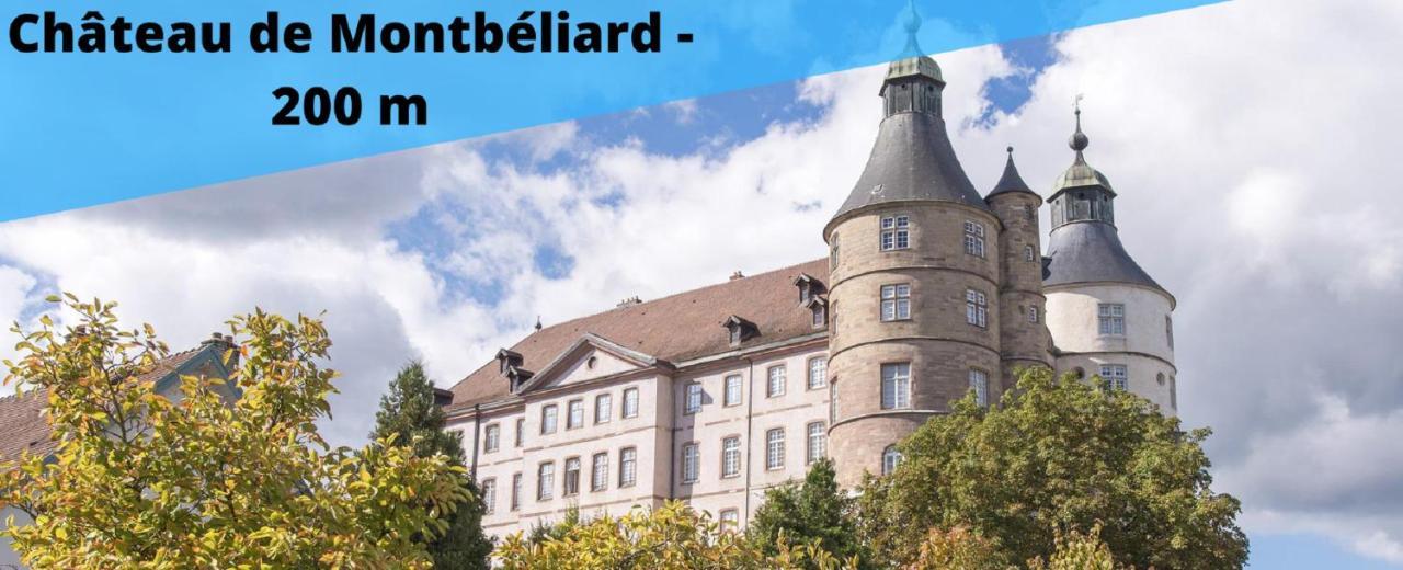 Montbéliard Appart'Hotel De La Gare מראה חיצוני תמונה